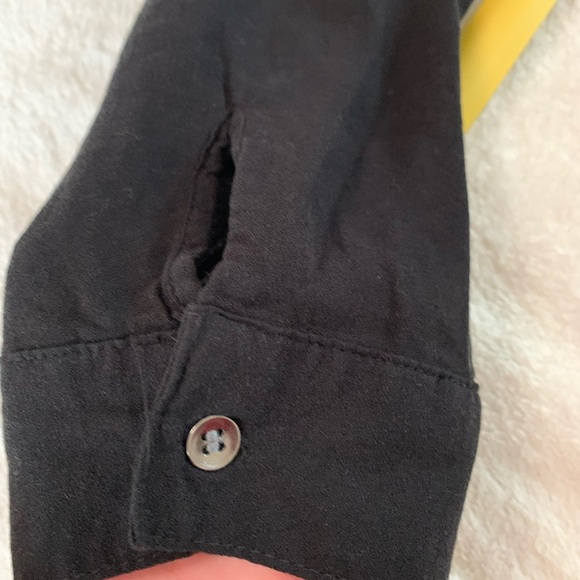 Terra & Sky Black Blouse Size 3X (24W-26W) - Picture 8 of 17